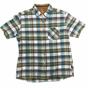 Kuhl Short Sleeve Button Up Shirt Size Large